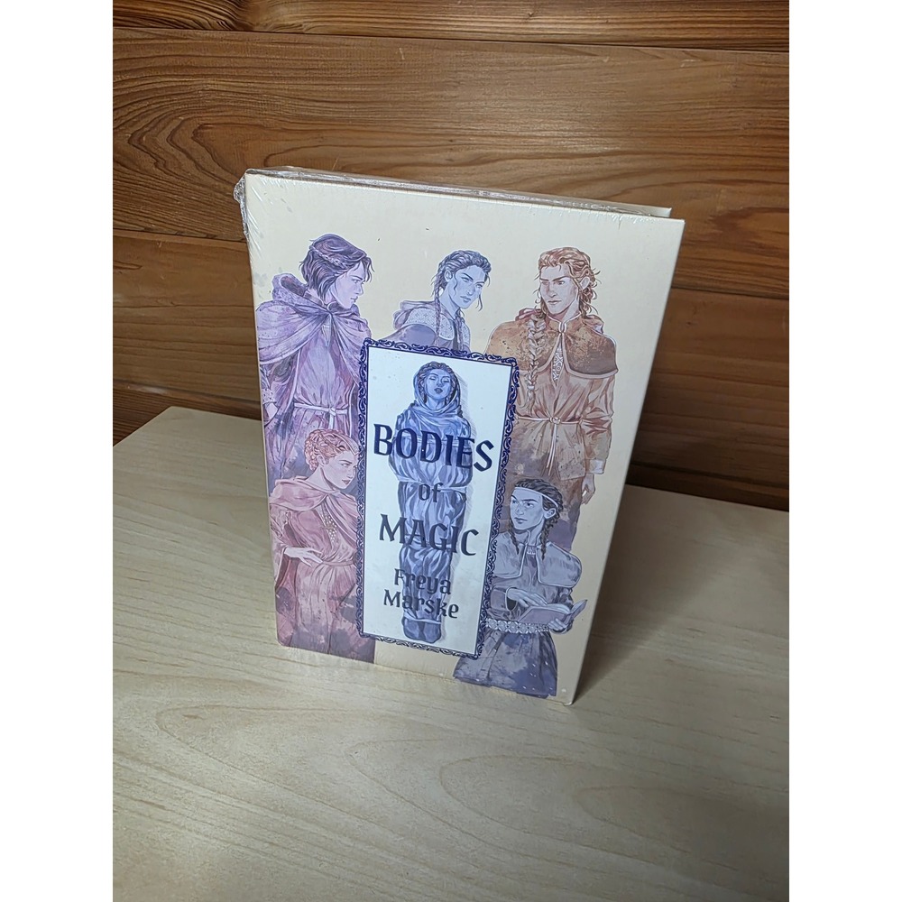 Bodies of Magic Freya Marske OS Cream New Special Edition Stenciled Edges